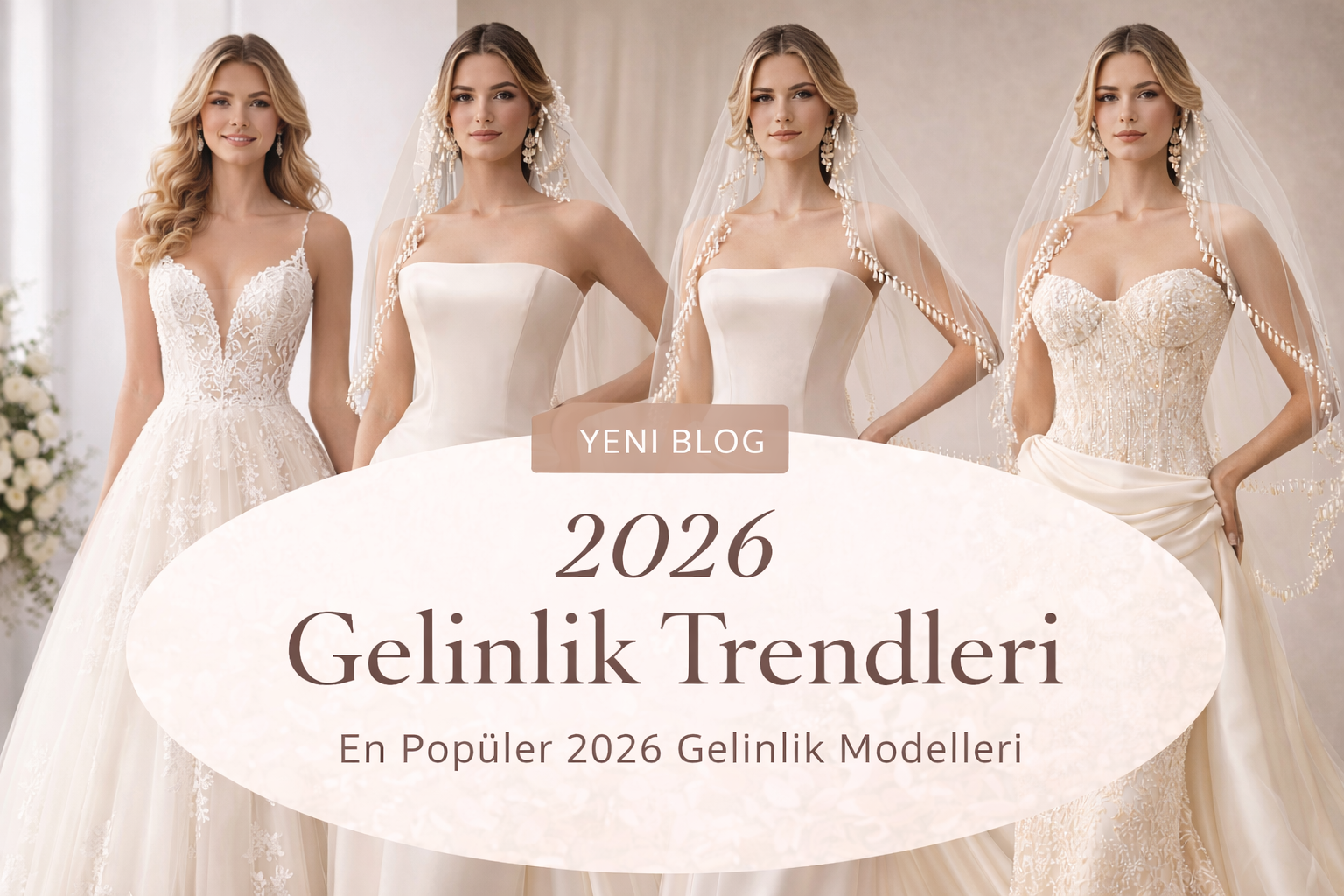 2026’da Gelinlik Trendleri: Türkiye’de Öne Çıkacak Modeller ve Detaylar